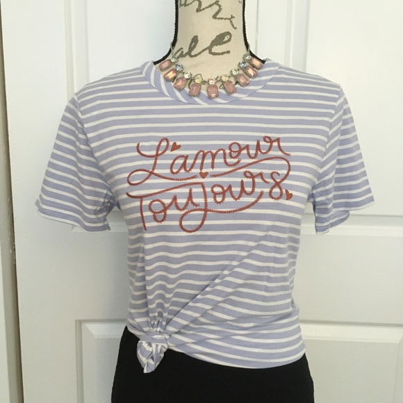 LC Lauren Conrad Tops - NWT Lauren ConradSustainable Cotton Graphic Tee